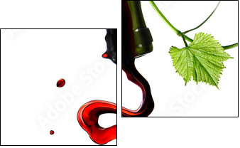 Wino z artystyczną duszą
 - Obraz dwuczęściowy, Dyptyk