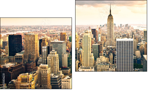 Nowy York – miasto szerokich horyzontów
 - Obraz dwuczęściowy, Dyptyk