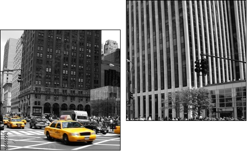 Żółta taksówka – Nowy York w akcji
 - Obraz dwuczęściowy, Dyptyk