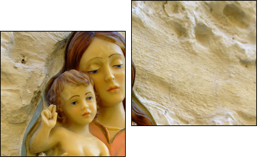 imadonna & child  - Obraz dwuczęściowy, Dyptyk