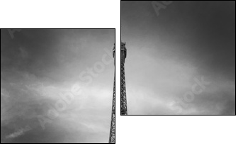 Wieża Eiffela okiem turysty – artysty
 - Obraz dwuczęściowy, Dyptyk