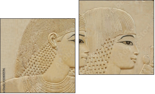 Egipt – starożytni z profilu
 - Obraz dwuczęściowy, Dyptyk