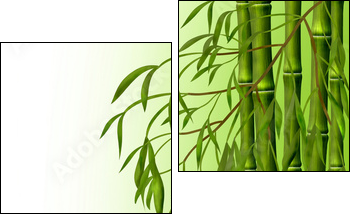 Zielony bambus – orient pośrodku Europy
 - Obraz dwuczęściowy, Dyptyk