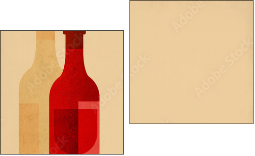Francuskie wino
 - Obraz dwuczęściowy, Dyptyk