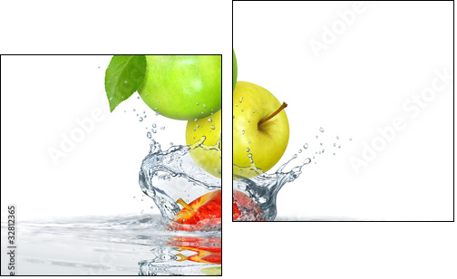 Obst 344  - Obraz dwuczęściowy, Dyptyk