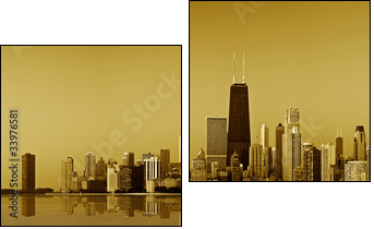 Złote wybrzeże-Chicago
 - Obraz dwuczęściowy, Dyptyk