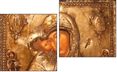 orthodox icon  - Obraz dwuczęściowy, Dyptyk