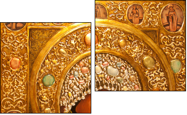 orthodox icon  - Obraz dwuczęściowy, Dyptyk