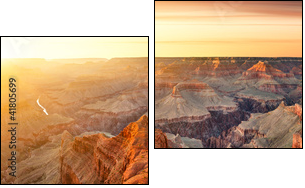 Grand Canyon  - Obraz dwuczęściowy, Dyptyk