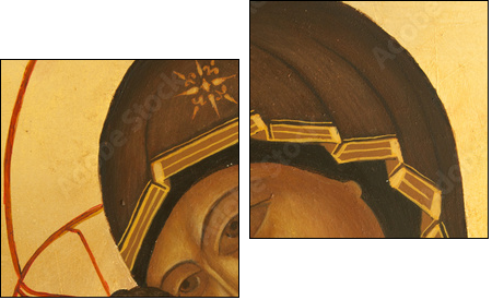 orthodox icon  - Obraz dwuczęściowy, Dyptyk
