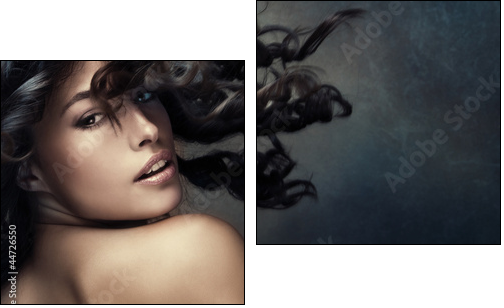 exotic beauty  - Obraz dwuczęściowy, Dyptyk