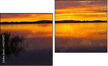 Mazury_001  - Obraz dwuczęściowy, Dyptyk
