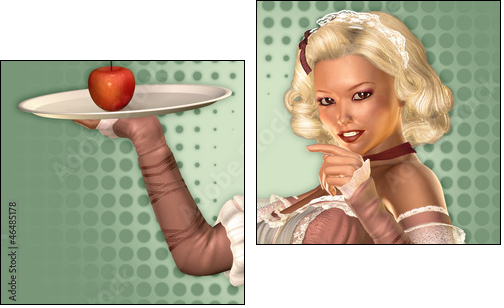 Eat more Fruits  - Obraz dwuczęściowy, Dyptyk
