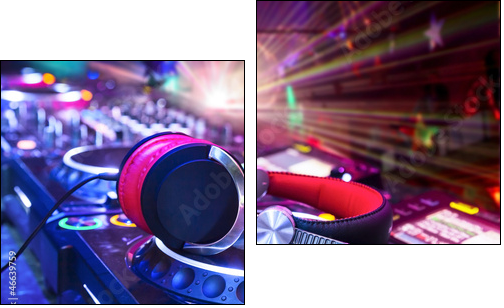 DJ, zapuść dobry beat! - Obraz dwuczęściowy, Dyptyk
