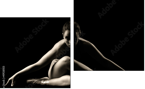ballerina  - Obraz dwuczęściowy, Dyptyk