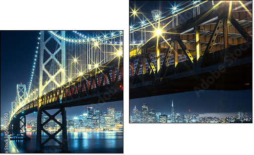 San francisco  - Obraz dwuczęściowy, Dyptyk