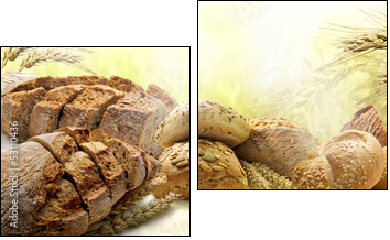 chleb  - Obraz dwuczęściowy, Dyptyk