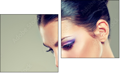 Beauty Portrait  - Obraz dwuczęściowy, Dyptyk
