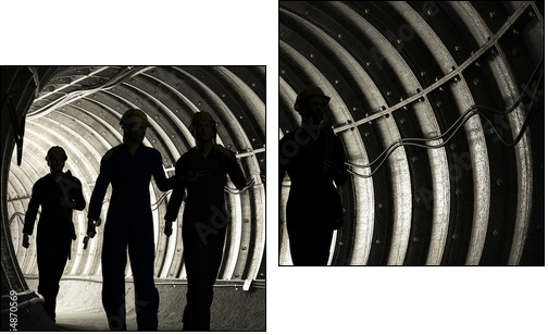 miners  - Obraz dwuczęściowy, Dyptyk