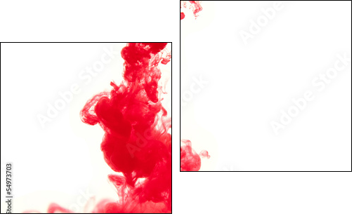 Ink of blood  - Obraz dwuczęściowy, Dyptyk