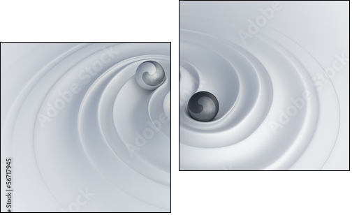 YinYang #29  - Obraz dwuczęściowy, Dyptyk