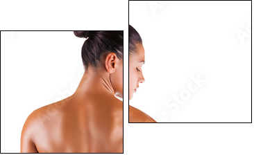 Female back  - Obraz dwuczęściowy, Dyptyk
