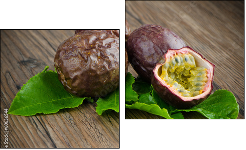 Passion fruits  - Obraz dwuczęściowy, Dyptyk
