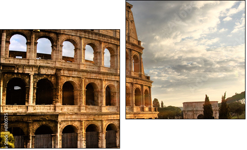 Koloseum – rzymskie wakacje non stop
 - Obraz dwuczęściowy, Dyptyk