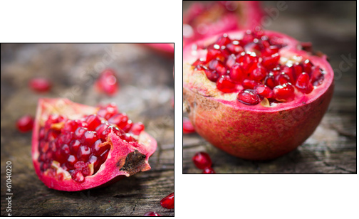 Pomegranate  - Obraz dwuczęściowy, Dyptyk