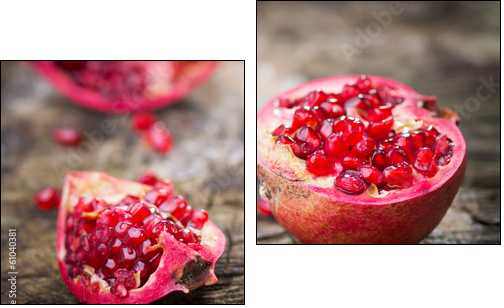 Pomegranate  - Obraz dwuczęściowy, Dyptyk