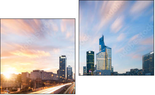 La DÃ©fense Paris  - Obraz dwuczęściowy, Dyptyk