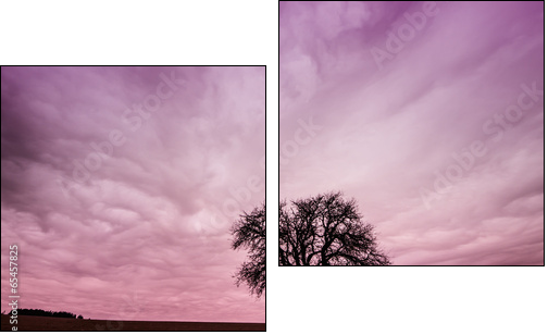 Lawendowa mgła – Prowansja o poranku
 - Obraz dwuczęściowy, Dyptyk