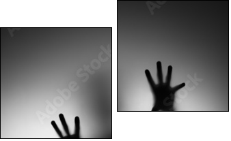 Ghosts Hand  - Obraz dwuczęściowy, Dyptyk