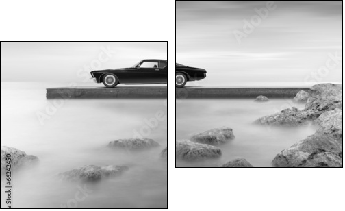 Buick Riviera 1972  - Obraz dwuczęściowy, Dyptyk