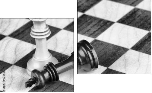 Chess  - Obraz dwuczęściowy, Dyptyk