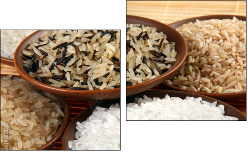 Ryż dziki, ryż biały – azjatyckie smaki
 - Obraz dwuczęściowy, Dyptyk