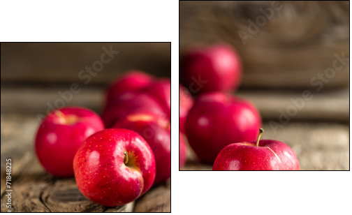 Apples  - Obraz dwuczęściowy, Dyptyk