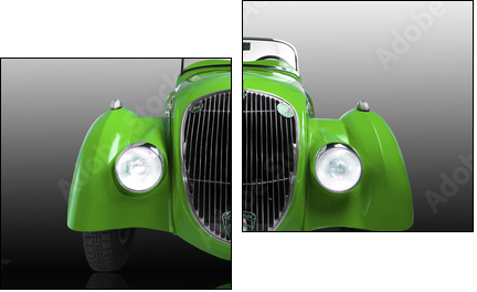 Auto d'epoca  - Obraz dwuczęściowy, Dyptyk