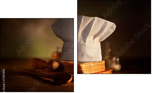 capello da cuoco  - Obraz dwuczęściowy, Dyptyk
