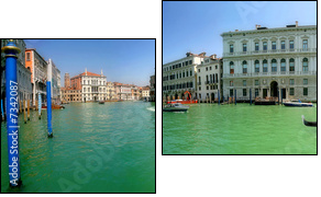 Urokliwa Wenecja okiem Gondoliera
 - Obraz dwuczęściowy, Dyptyk