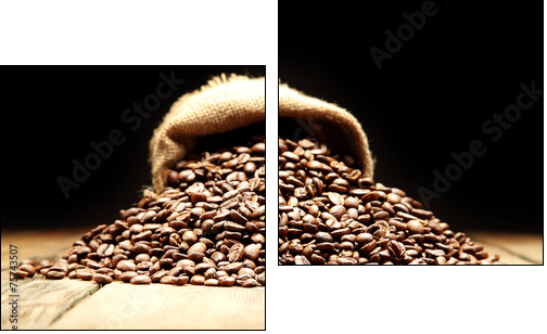 cafe  - Obraz dwuczęściowy, Dyptyk