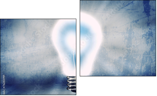 Idea concept  - Obraz dwuczęściowy, Dyptyk