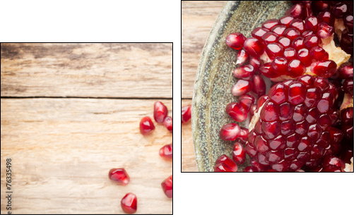 Pomegranate.  - Obraz dwuczęściowy, Dyptyk