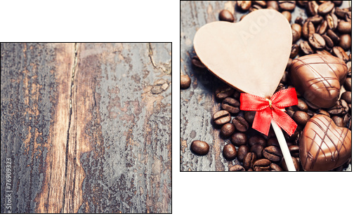Coffee and chocolate  - Obraz dwuczęściowy, Dyptyk