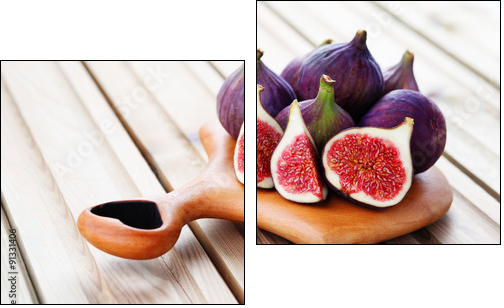 fresh figs - Obraz dwuczęściowy, Dyptyk