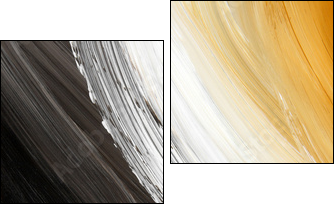 Obraz olejny – przenikanie kolorów
 - Obraz dwuczęściowy, Dyptyk