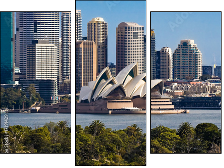 Sydney – opera z miastem w tle
 - Obraz trzyczęściowy, Tryptyk