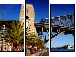Potęga mostów- Sydney
 - Obraz trzyczęściowy, Tryptyk
