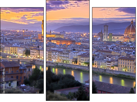 Florencja – zmierzch dnia po włosku
 - Obraz trzyczęściowy, Tryptyk