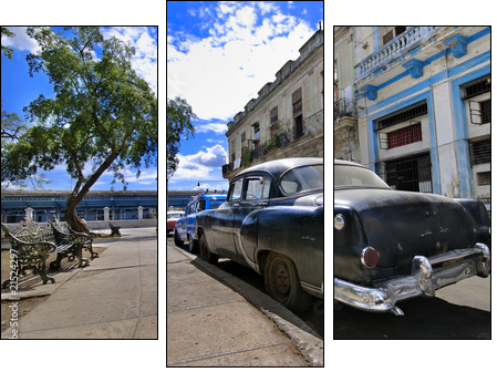 Kuba – krążownik szos w Hawanie
 - Obraz trzyczęściowy, Tryptyk